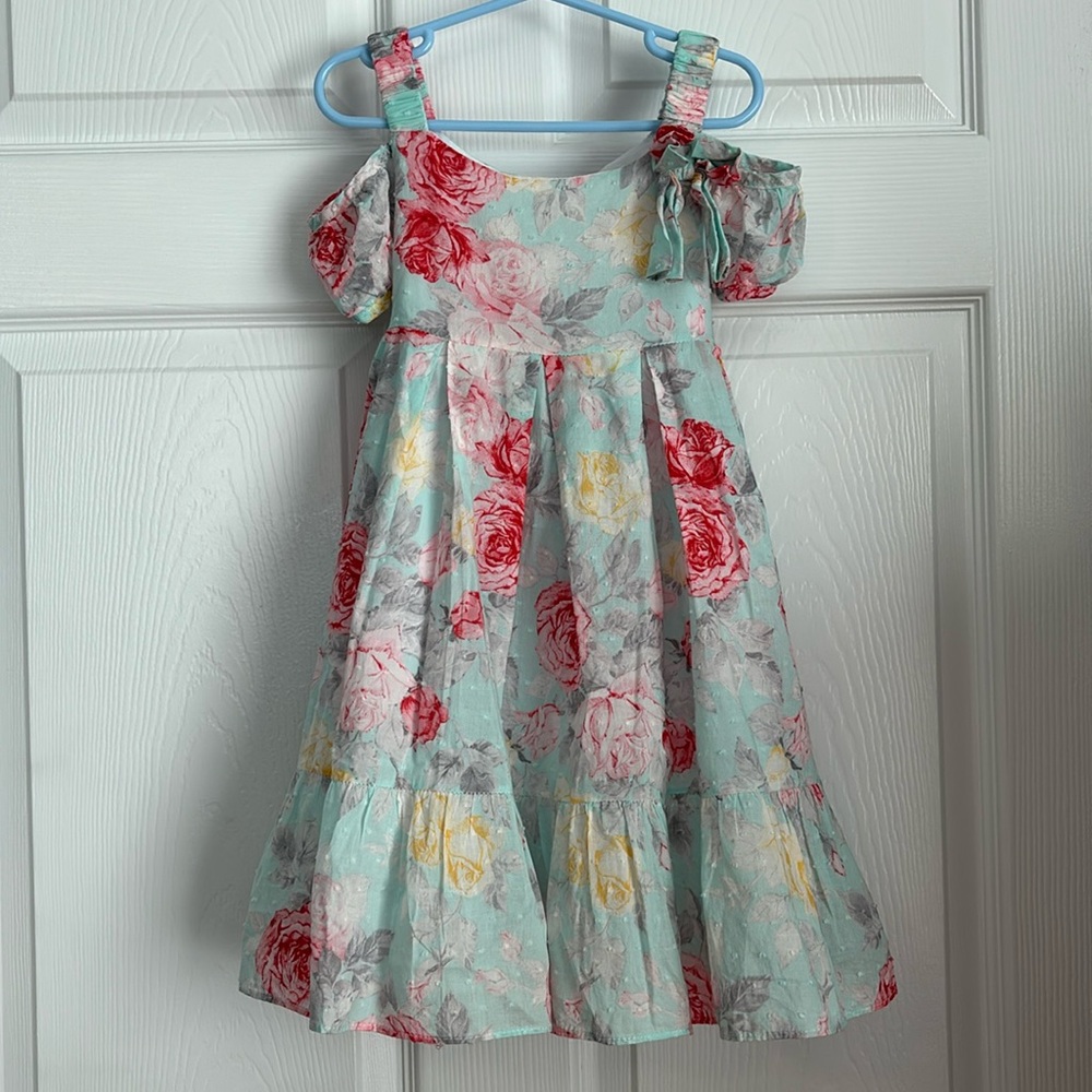 Iris & Ivy Floral  Party Dress Size:6